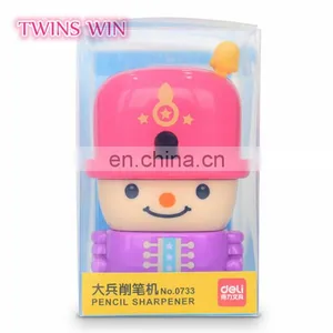 Korean Best Popular School Supplies Children Stationery Creative Cute Kawaii Cartoon Novelty Plastic Pencil Sharpeners thumbnail-5