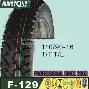 Motorcycle Tire 110/90-16 130/90-15 T/T T/L Inner Tube thumbnail-1