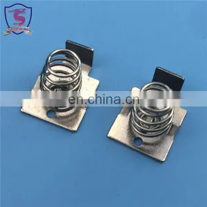 China OEM Spring Steel Nickel Plating aa Battery Spring Contact thumbnail-1