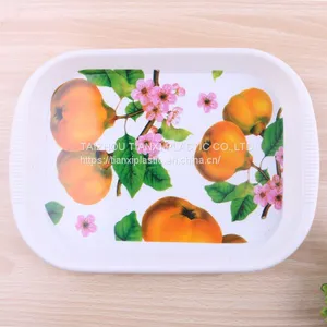 TX215 PLASTIC WAVE EDGE PLATE IML TRAY CHEAP SMALL TRAY thumbnail-2