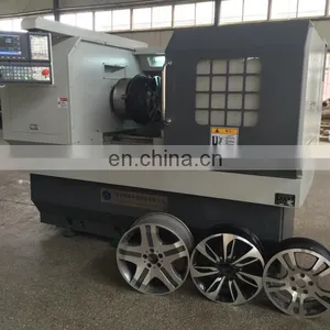 CNC HS-CK6166A Cnc Lathe Rim Repairing Machine thumbnail-4