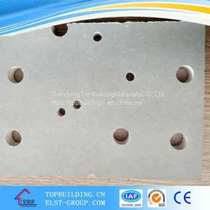 Perforated Gypsum Ceiling Tile / Acoustic Gypsum Ceiling thumbnail-2