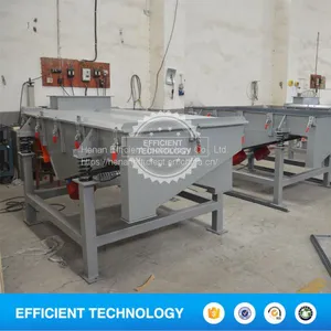 Horizontal Industrial Separator Large Capacity Stainless Steel Light Linear Vibrating Screening Sifter Machine thumbnail-2