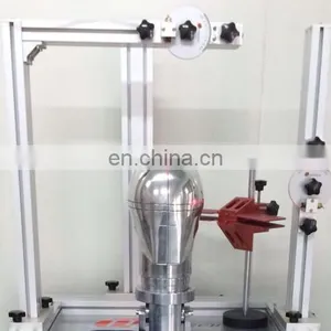Drawing Line and Fixed Point Testing Machine /Infrared Emitter Drawing Line Tester/checking Helmet Impact Point Testing Machine thumbnail-2