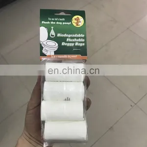 Eco-friendly Pet Flushable Biodegradable Poop Bags With Dispenser thumbnail-6