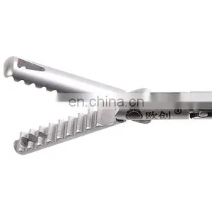 5mm Laparoscopic Organ Grasping Forceps Hing Insulation Endoscopic Training Grasping Forceps thumbnail-2