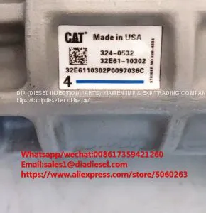 High Pressure Fuel Injection Pump 324-0532 3240532 for CAT C4.4 C4.2 for Sale thumbnail-3