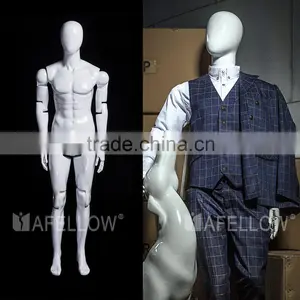 Fiberglass Material Male Movable Joint Mannequin thumbnail-1