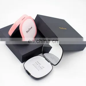 Led Light Compact Makeup Cosmetic Mirror With 4000mah Power Bank USB Charger thumbnail-5