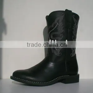 Leather Western Boots thumbnail-1