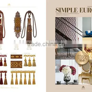 Simple European Style--Copper and Coffee,curtain Tassel Fringe,wholesale Tassels,tassel and Fringe thumbnail-1
