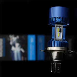 Wholesale Customized All Kinds of LED Headlight F8 2500LM + Cob Angel Eye 25W H4 Motorcycle Electric Car Headlight Bulb thumbnail-4