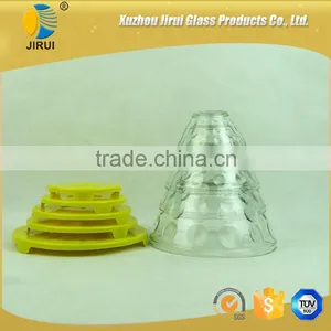 Yellow Five-pieces Glass Bowls Set thumbnail-1