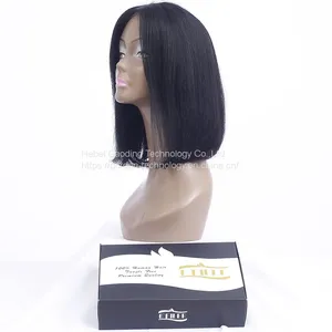 High-ending Full Lace Human Hair Bob Wig Wholesaler thumbnail-3