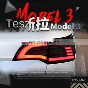 Factory Direct Cheap Good Car Brake Light for 2017-2021 Tesla Model 3 Trunk LED Brake Light OEM1077402-00-E thumbnail-5