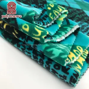 Polyreserve Textile Single Face Super Soft Printed Stretch Velvet Fabrics thumbnail-4