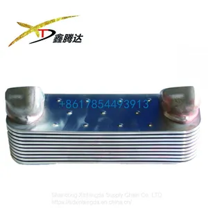 Stainless Steel Engine Oil Cooler for Truck 0021884301 Oil Radiator 0021888001 thumbnail-1