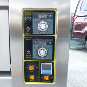 1 Deck 1 Trays Commercial Kitchen Gas Oven Bakery Machine Equipment Baking Oven Bread Cake Deck Oven thumbnail-4