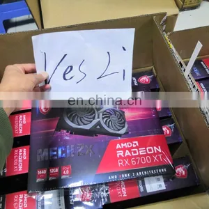 RX 6700XT Graphics Card Gaming 6600XT AMD RADEON 6700XT 12GB GDDR6 XFX Sapphire Gigabyte MSI GPU 6800XT 6900XT Video Cards 3060 thumbnail-3