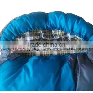 Rectangular Shape Flannel Nylon Camping Sleeping Bags thumbnail-4