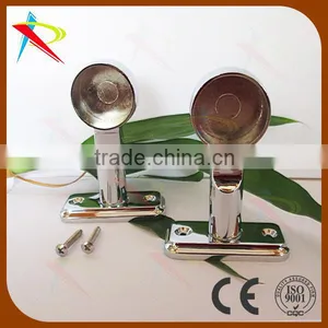 1 1/4 Inch Chrome Wardrobe/closet Rod Brackets thumbnail-3