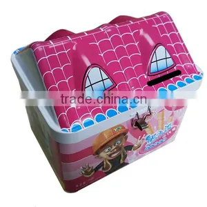 House-shape Piggy Tin Bank thumbnail-1