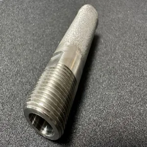M20 Thread Interface Metal Filter Tube 20 Inch Metal sintered powder filter cartridge Porous Metal Filter Filtration Powder Metallurgy Water Treatment thumbnail-3