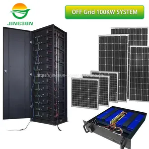 100KW Off Grid Solar System 400W Panels thumbnail-1