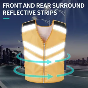 Customized Reflective Safety Suit, Architectural Vest, High Visibility Reflective Vest, Traffic Jacket, Safety Vest thumbnail-1