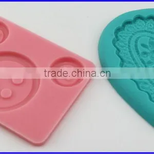 Custom Design Gum Paste Mould Silicon Molds Fondant Cake Decorating Forms thumbnail-1
