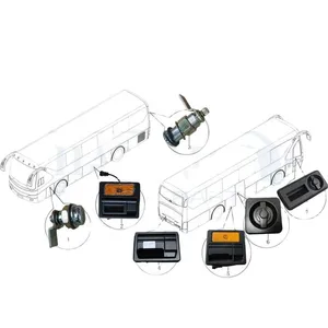 Wholesale Top Quality and High Security Truck Bus Parts Accessories Luggage Door Lock thumbnail-5