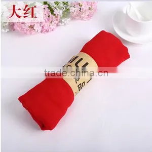 2015 Fashion Pure Color Polyester Linen Scarf thumbnail-5