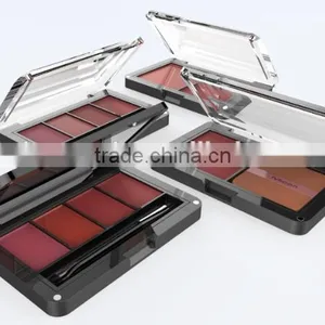 Luxury Empty Cosmetic Plastic Compact Container, Loose Powder Holder thumbnail-1