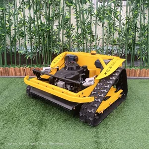 Robot Slope Mower, China Brush Mower for Slopes Price, Remote Control Hillside Mower for Sale thumbnail-1
