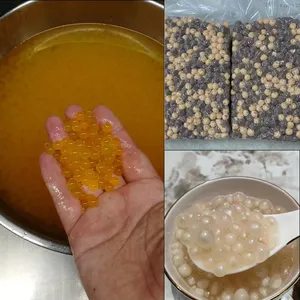 Automatic Popping Boba Production Line | Food-Grade Stainless Steel, 300-500kg/h, Customizable for Konjac Jelly/Tapioca Pearls thumbnail-2