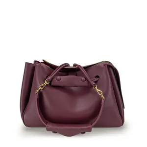 Cowhide Underarm Bag 2025 New Niche Design Large Capacity Vintage Slack Tote Bag Fashionable Women's One-shoulder Crossbody Bag thumbnail-3