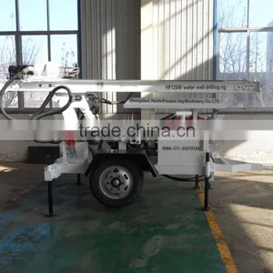 HF120W DTH Hammer Bore Hole Drill Rig thumbnail-1