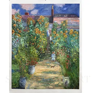 Hand-painted Claude Monet Oil Painting Replica on Canvas Famous Oil Painting Reproduction thumbnail-3