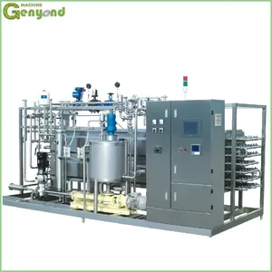 Genyond Automatic 500l-1000 L/H Multi Tube Uht Sterilizer Tubular Type Pasteurizer Juice Sterilizer Machine thumbnail-1