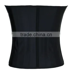 China 2016 Steel Boned Corset Latex/Spandex Waist Cincher Waist Trainer For Women and Man thumbnail-3