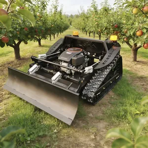 Factory Direct Industrial VTLM800 Remote Control Lawn Mower Tracks 800mm Cutting Width Gasoline Powered Orchard Garden Golf thumbnail-1