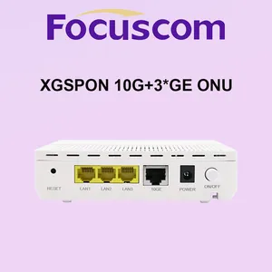 XGSPON /XGPON Dual-Mode ONU, 10G Ethernet Ports FTTH ONT, High-Speed Fiber Optic Modem for Enterprise & Home Networking 2.5G ONU Focuscom FS3084 thumbnail-1