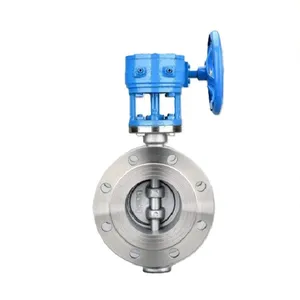 Stainless Steel Hard Sealed Eccentric Butterfly Valve Manual thumbnail-4