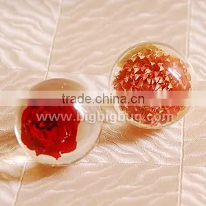 Hot Selling Small Crystal Ball With Real Ember Embedded for Promotional Gift thumbnail-2