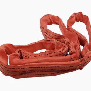 Eye-and-Eye Synthetic Round Sling 12ft, 5,000 lb Capacity, With Tagged Load Indicator thumbnail-4