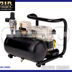 Model No ASIL1008C MAX 8 BAR 8L TANK SILENT AIR COMPRESSOR thumbnail-1