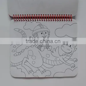 New Arrival 5 Color Create Crayon Block Crayon With A Painting Book 48 Pages thumbnail-2
