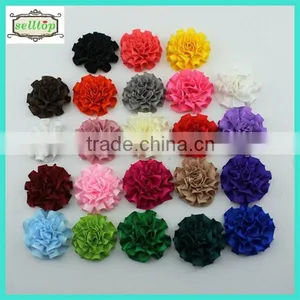 High Quality 4.5-5cm Make Satin Ribbon Flowers thumbnail-1