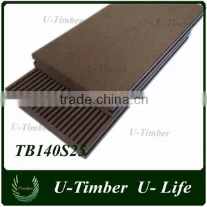 China Wpc Board Wood Composite Flooring Used in Swimming Pool thumbnail-3