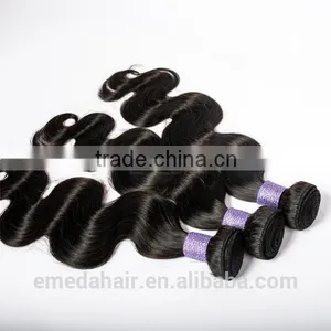 Factory Supply Weaves Bundles Peruvian and Brazilian Human Hair thumbnail-5